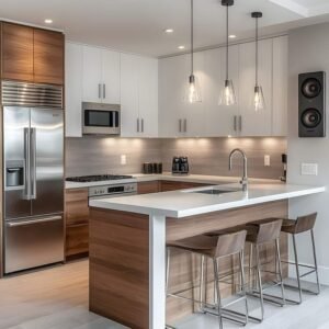 Deep Empty Kitchen +Appliances Cleaning